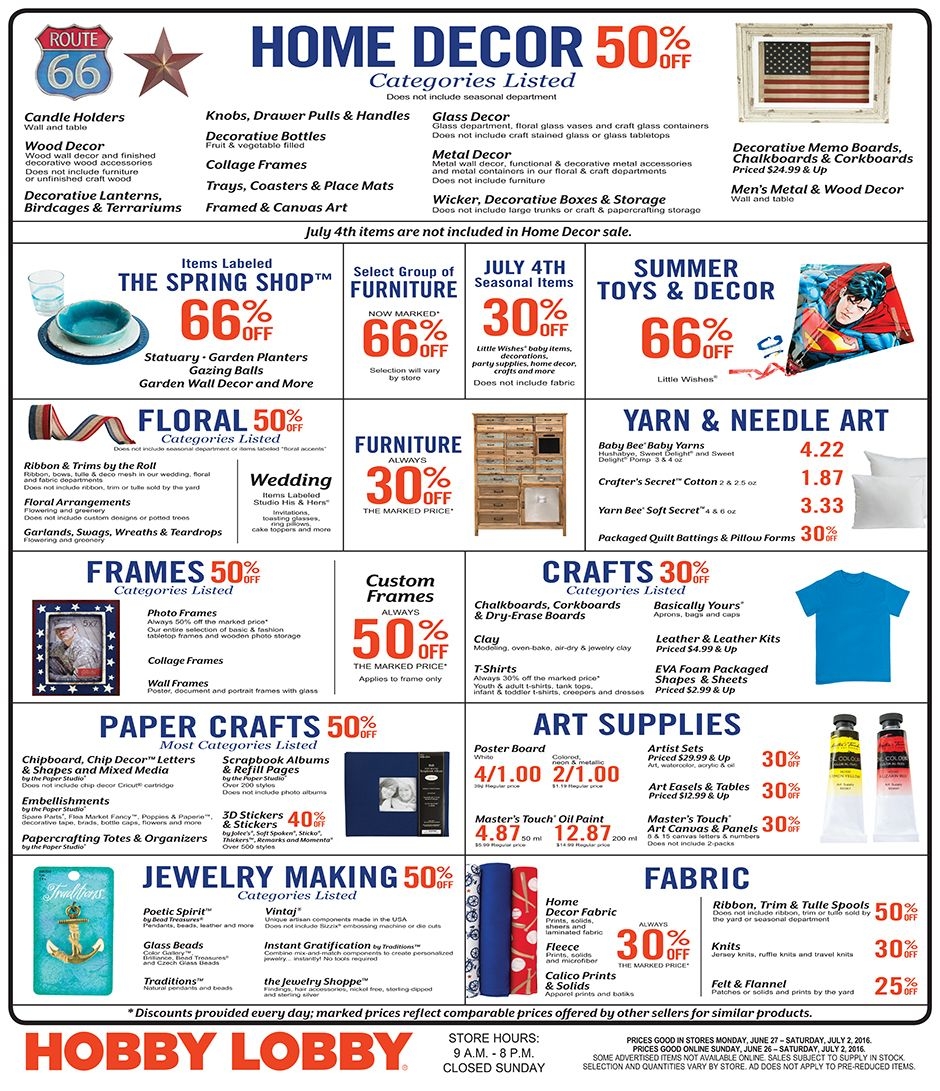11 Hobby Lobby Coupons Discounts Ideas To Save Today Hobby Lobby Coupon Hobby Lobby Hobby And More