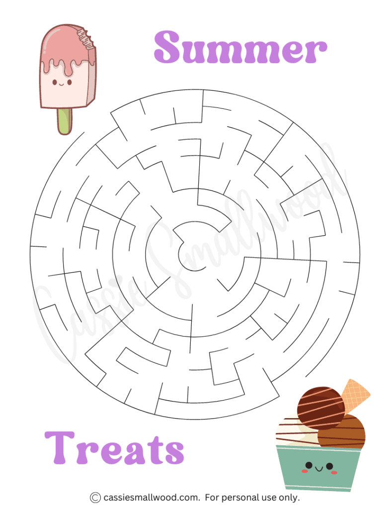 children's mazes to print