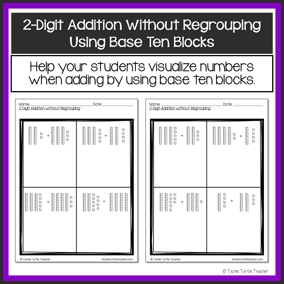 two digit addition without regrouping two digit addition without regrouping