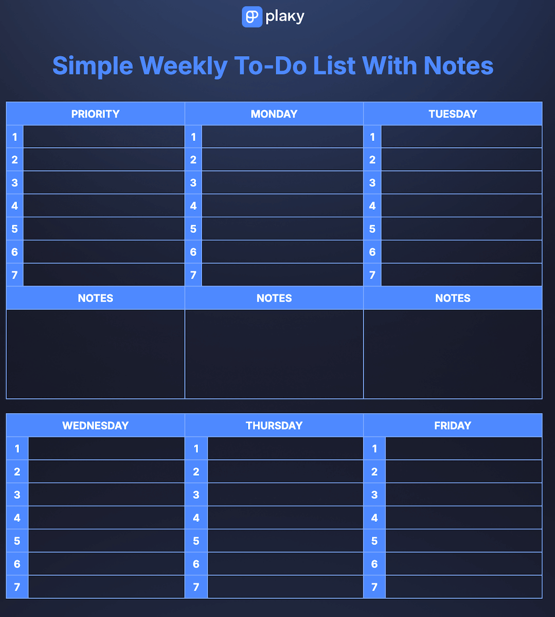 20 Free To Do List Templates Customizable Printable 