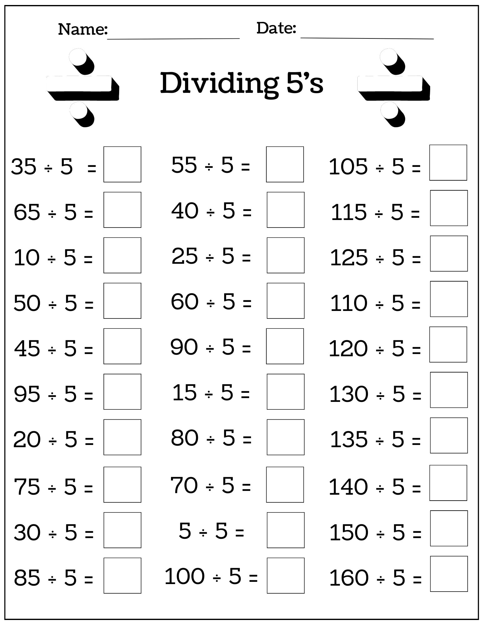 24 Printable Multiplication And Division Worksheets 1 12 Fill In The Blanks With Answer Pages Maths Drills Etsy UK