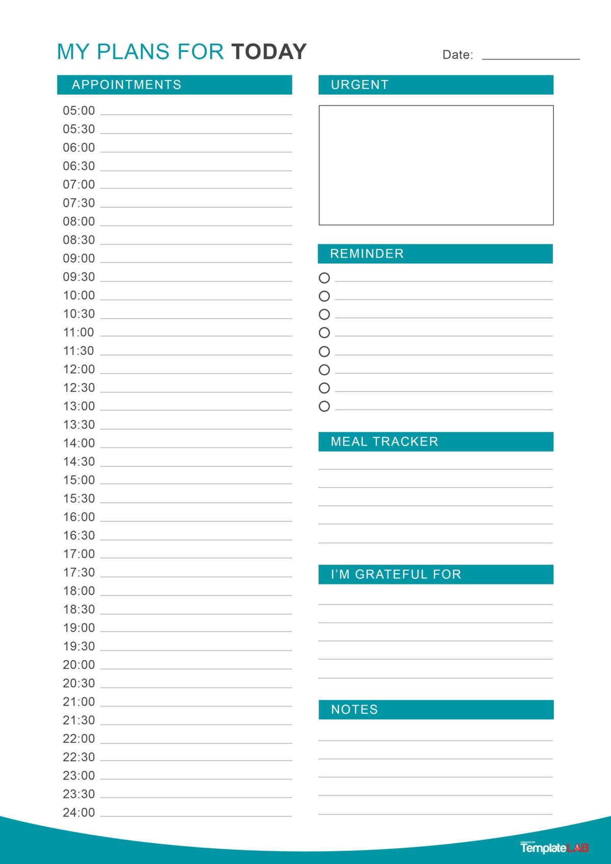 printable free planner