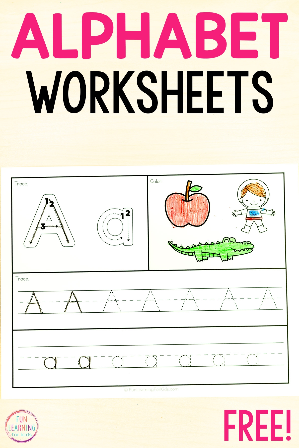 alphabet letters to trace