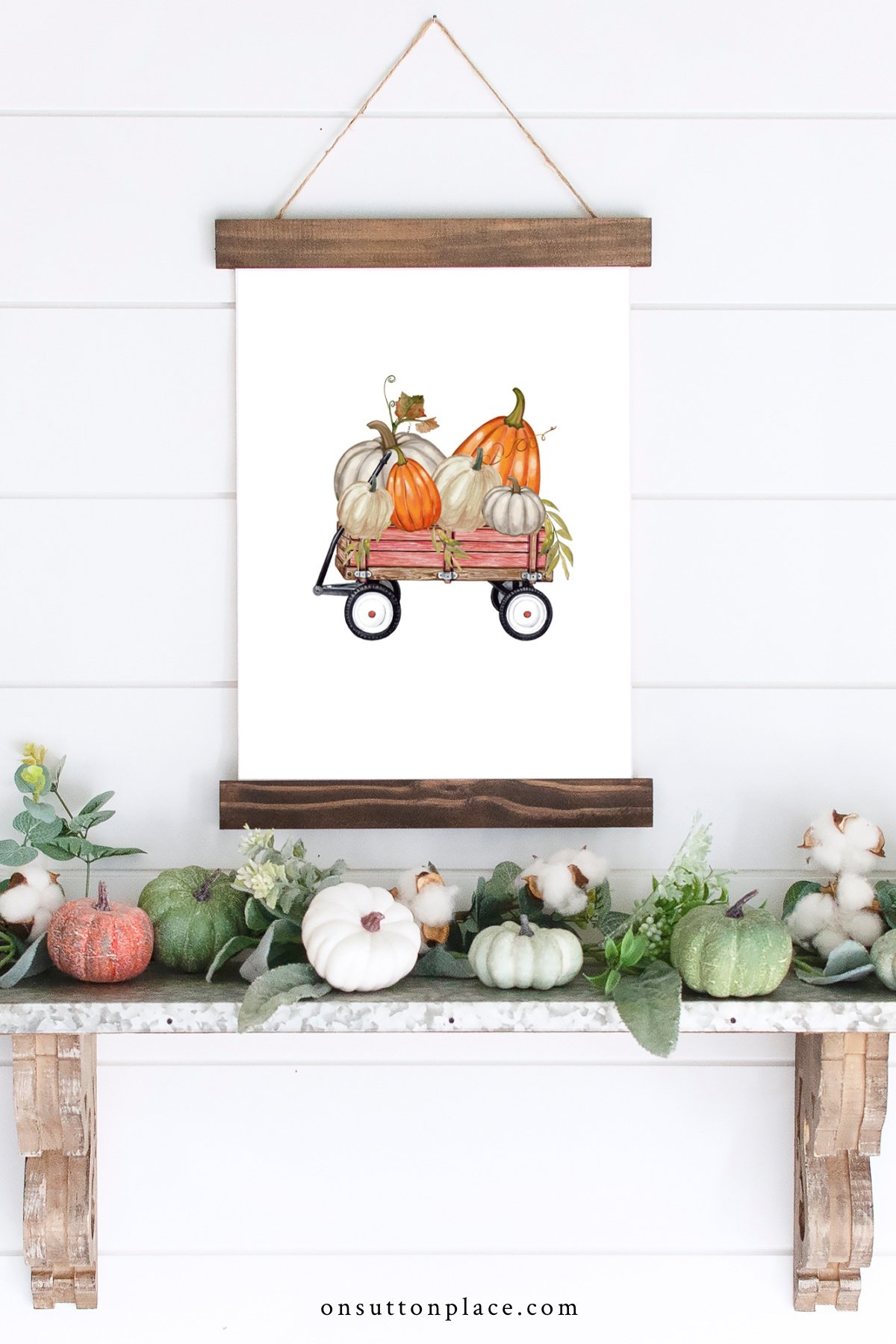 fall wall art printable