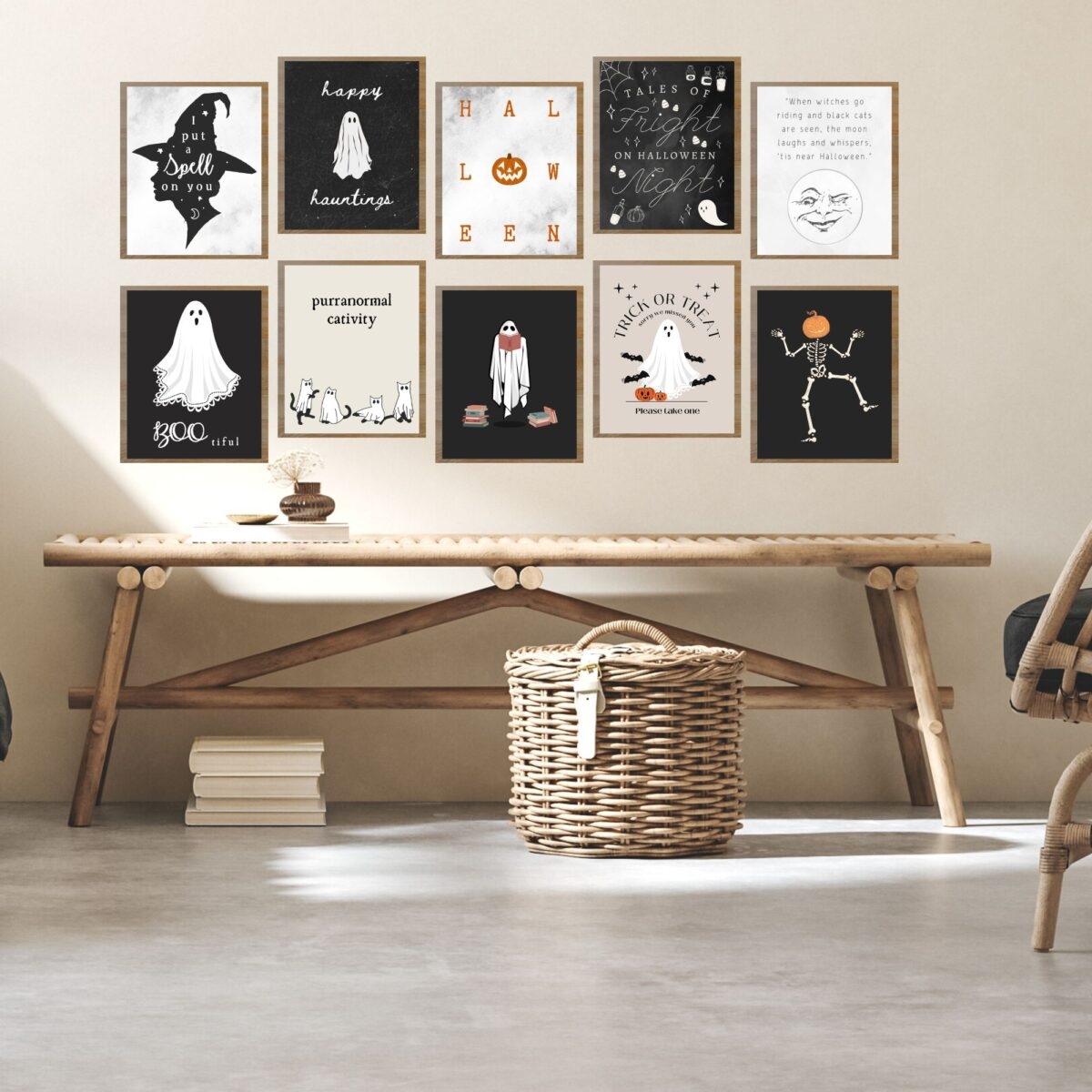 32 PRINTABLE HALLOWEEN DECORATIONS