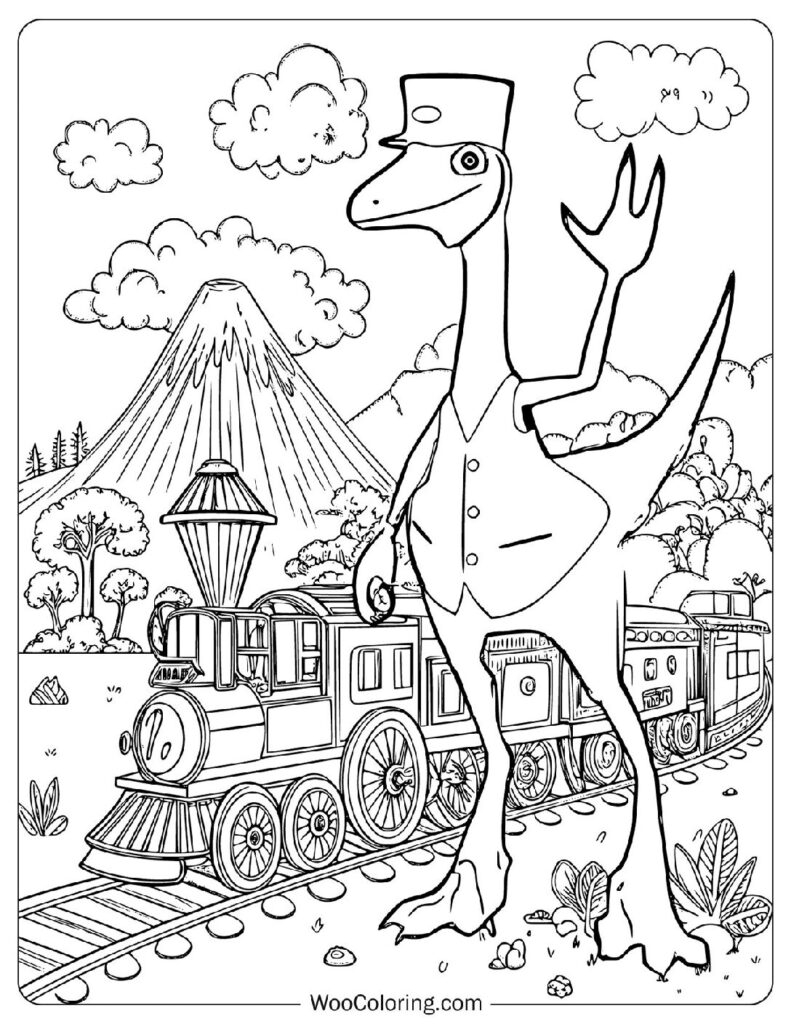 dinosaur coloring pages printable free