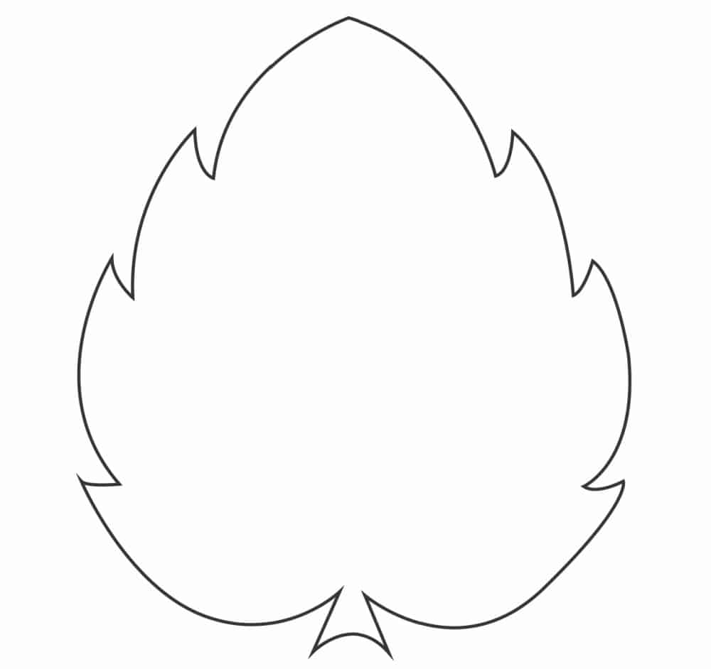 printable leaf templates free