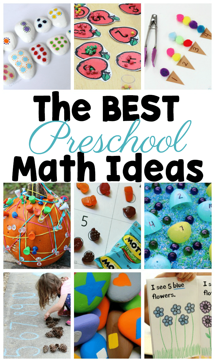 80 Of The Best Math Activities For Preschoolers Fun A Day  80 Of The Best Math Activities For Preschoolers Fun A Day