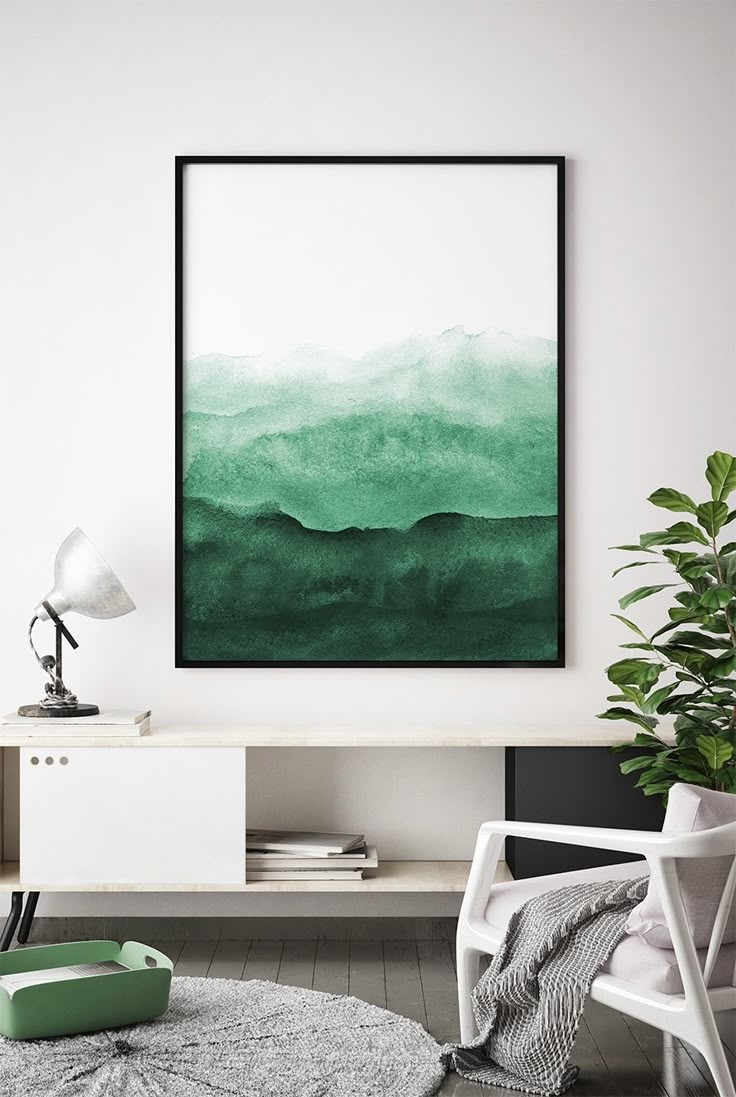 abstract printable wall art