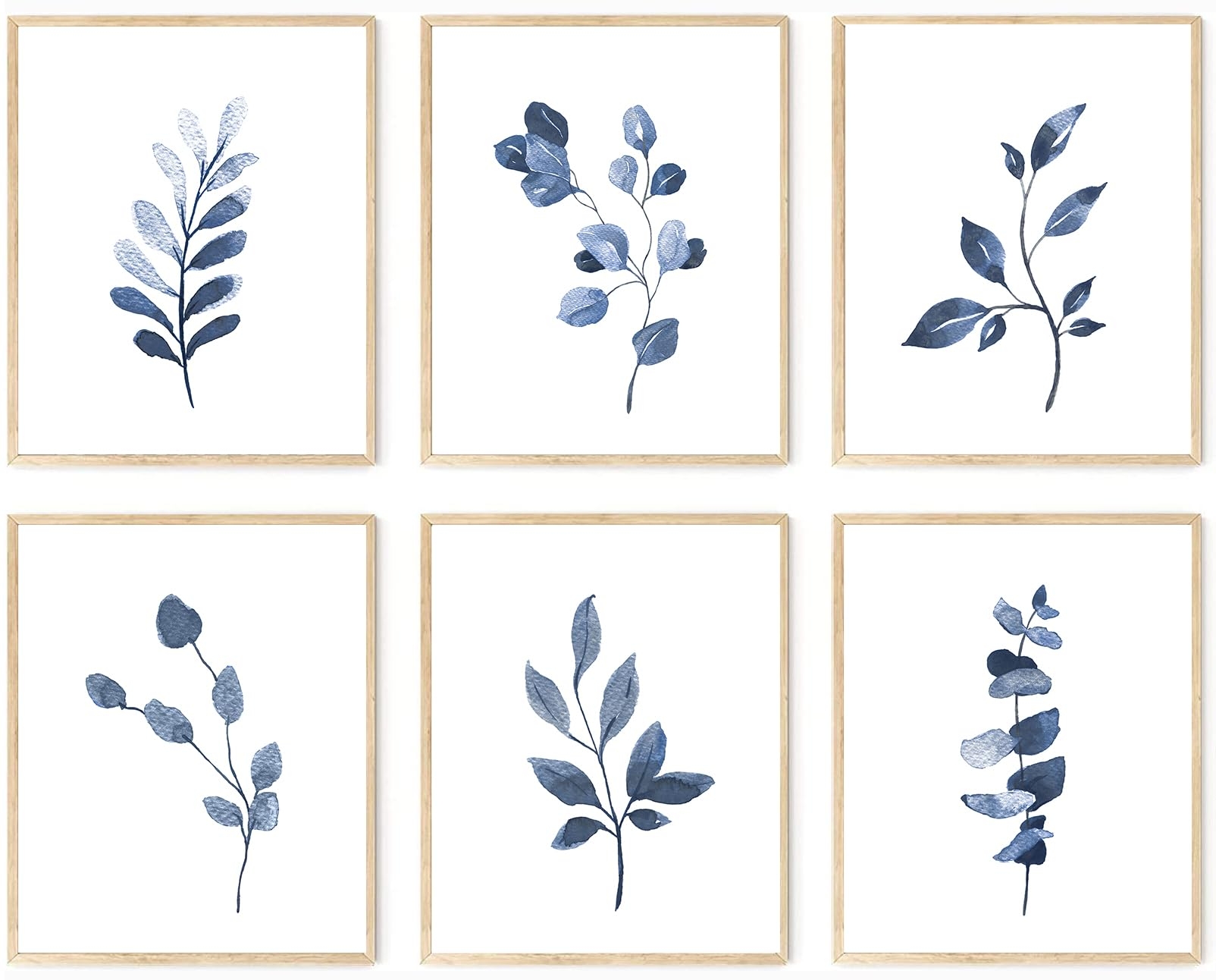 blue printable wall art