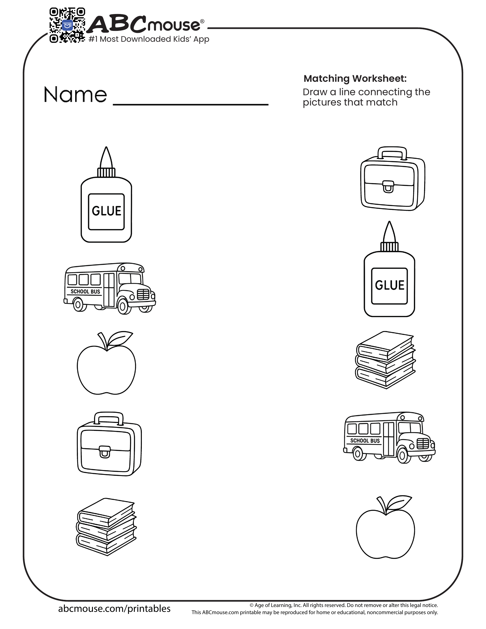 worksheet works for preschool
