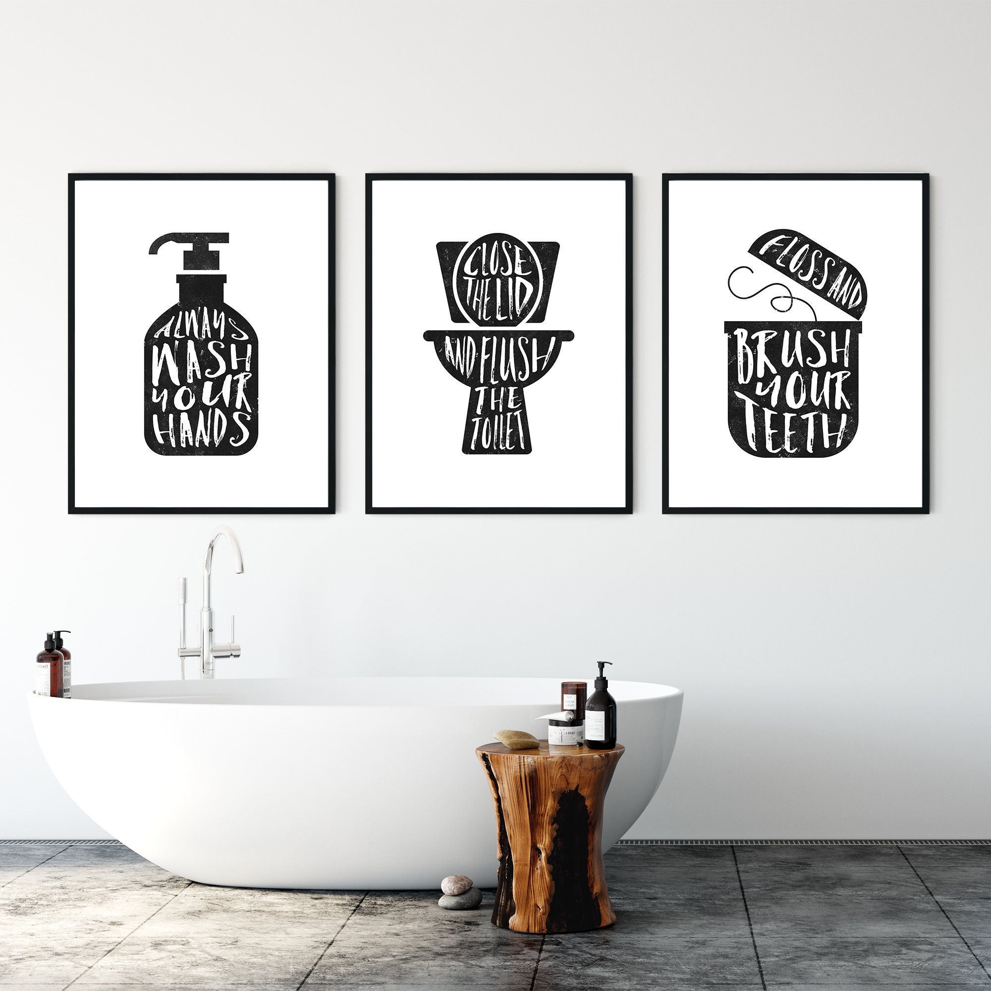 printable bathroom wall art