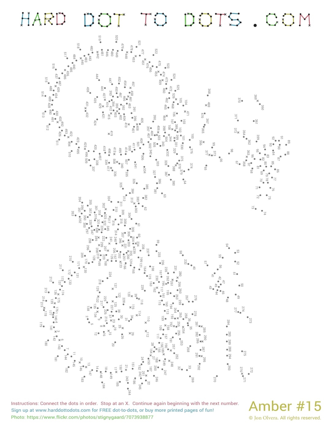 dot to dot to print
