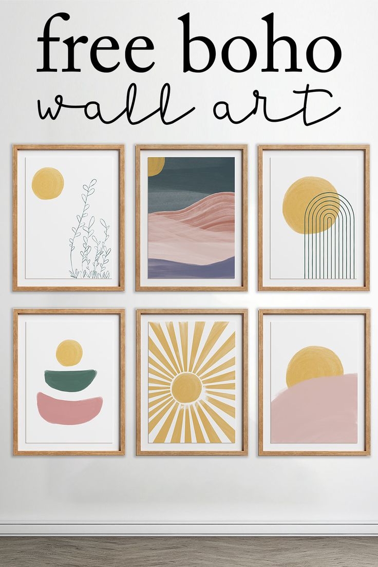Boho Art Prints Free To Print And Use