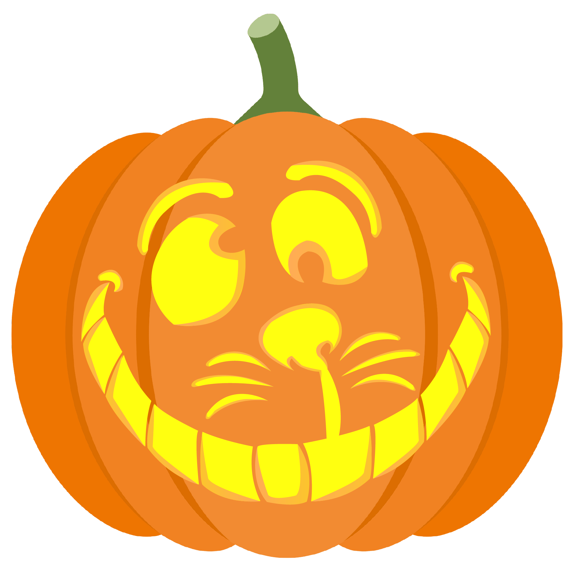 Cat Pumpkin Stencil Printable Printable Party Favors