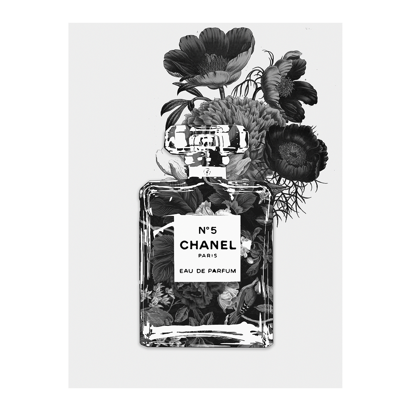 Chanel Floral Wall Art By Modern Prints Modern Prints