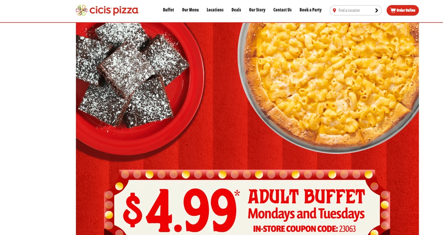 Cicis Pizza Promo Codes Save 50 Off October 2025