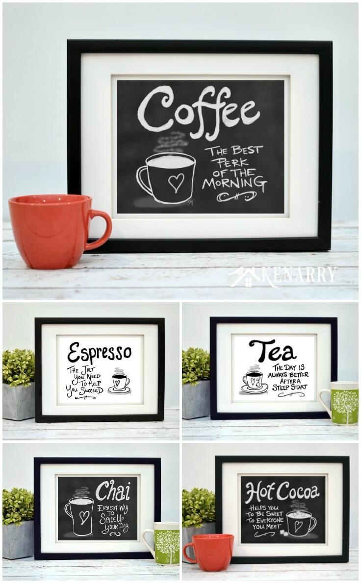 kitchen printable wall art
