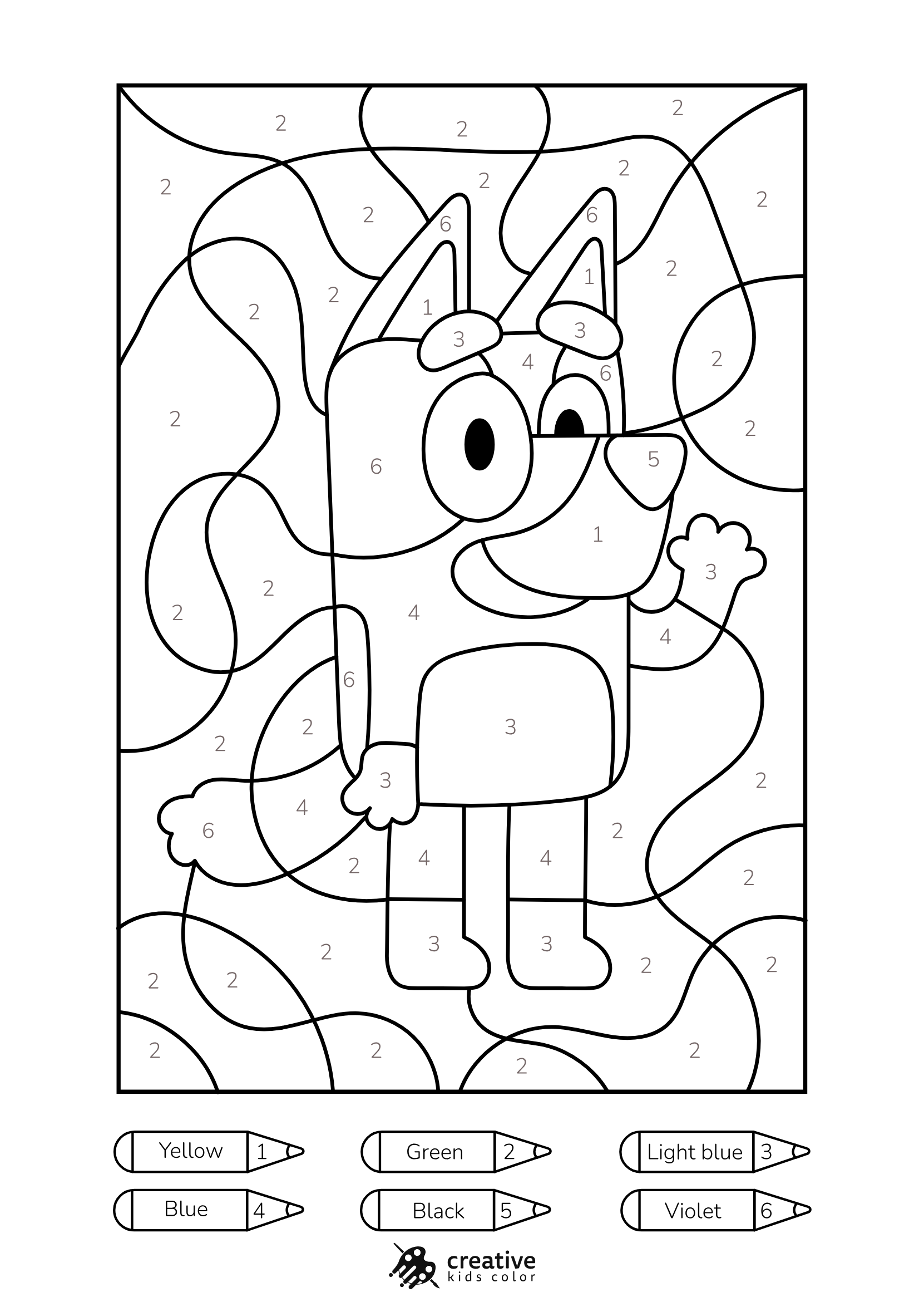color by number worksheets