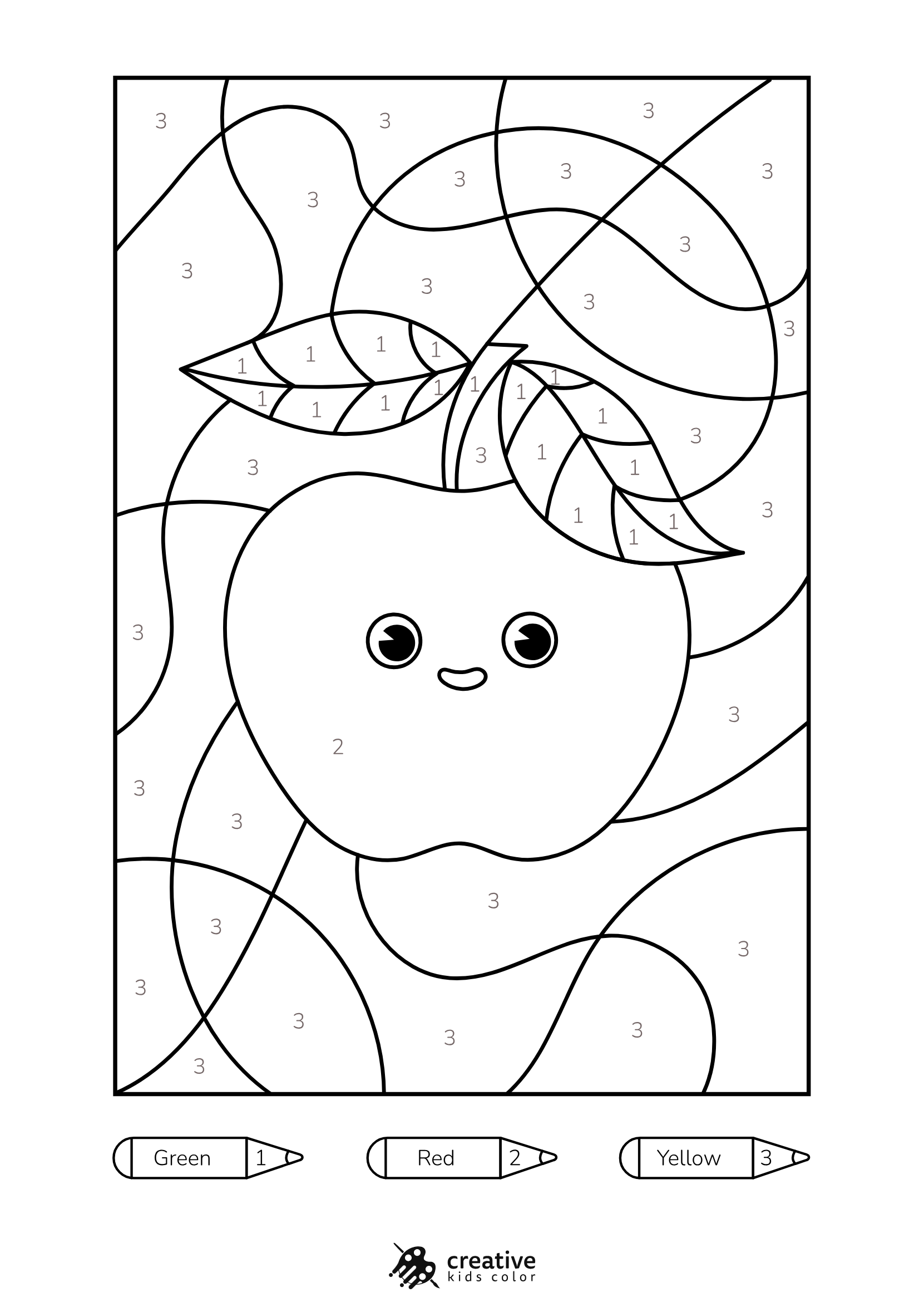 Color By Number Coloring Pages 50 Free Printable PDFs 