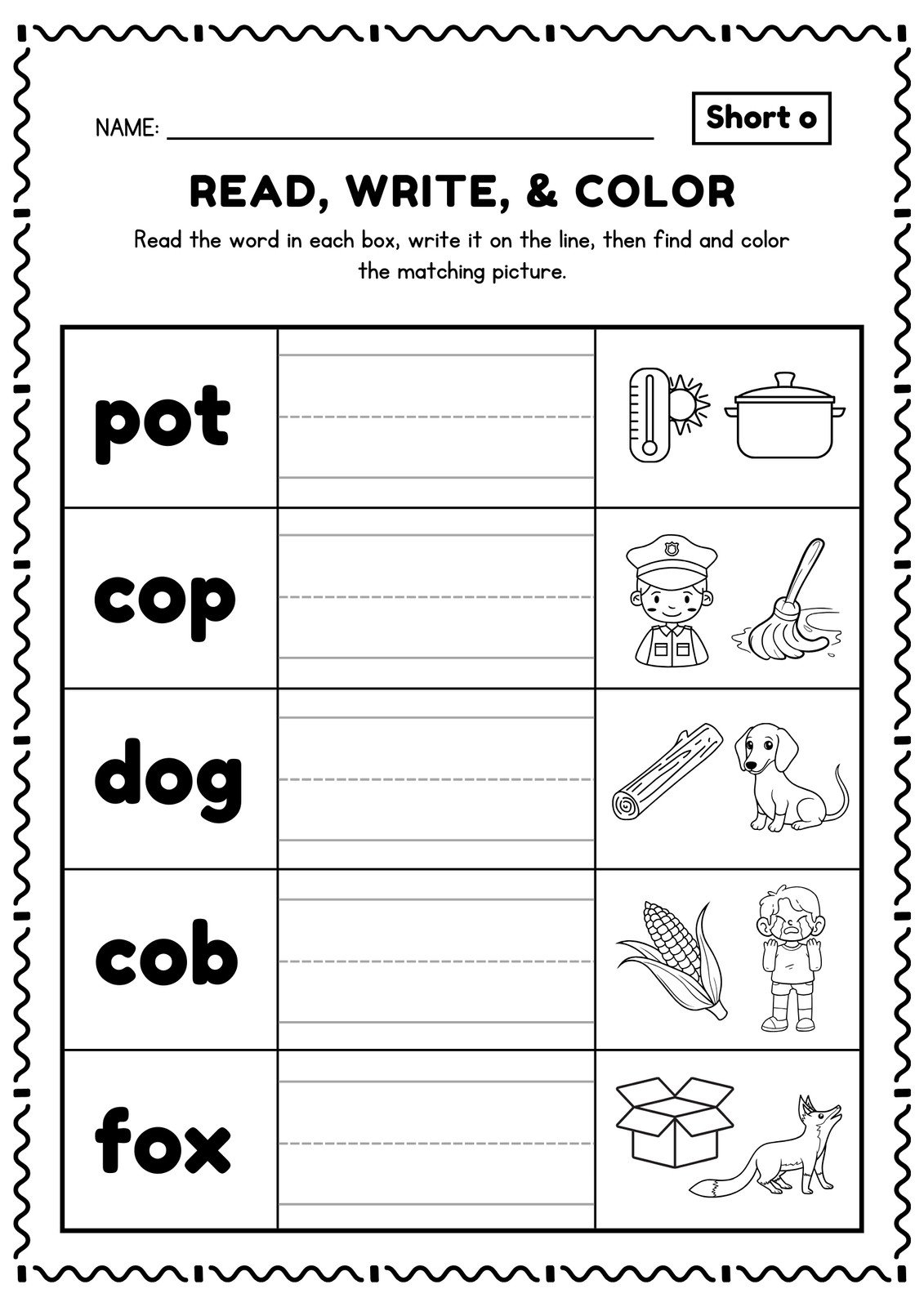 Customize 118 Kindergarten Cvc Worksheets Templates Online Canva