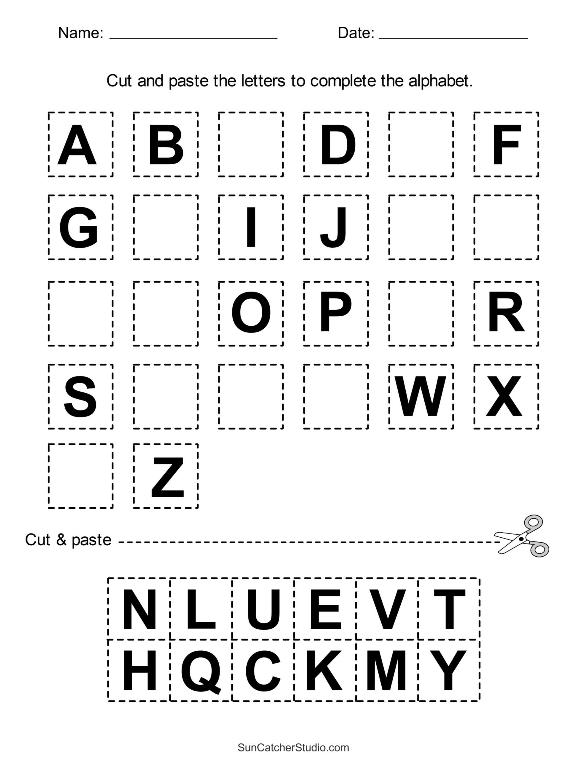 Cut And Paste Worksheets Printable Activities For Kids Free Printables Monograms Design Tools Patterns DIY Projects Cut And Paste Worksheets Printable Activities For Kids Free Printables Monograms Design Tools Patterns DIY Projects