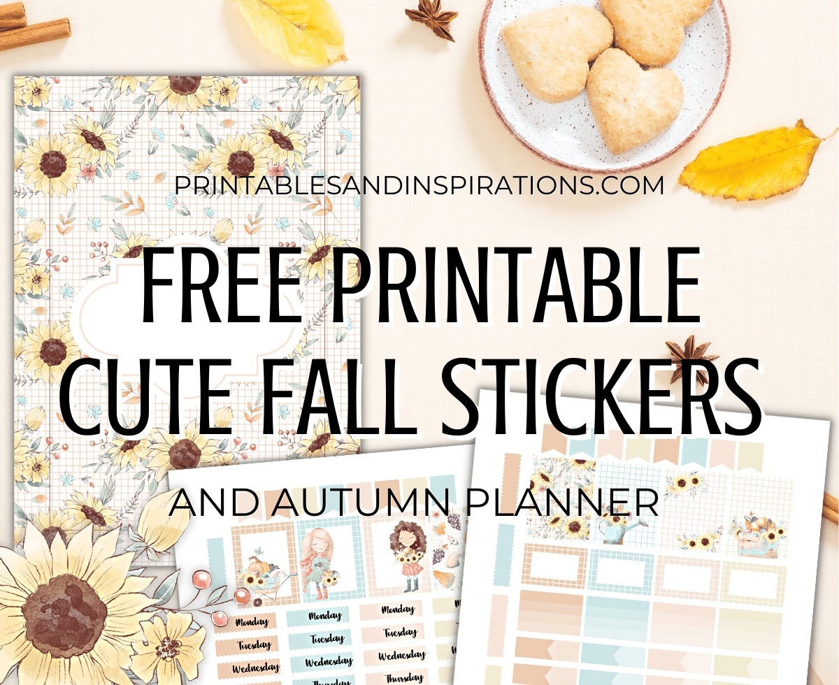 free sticker planner printables