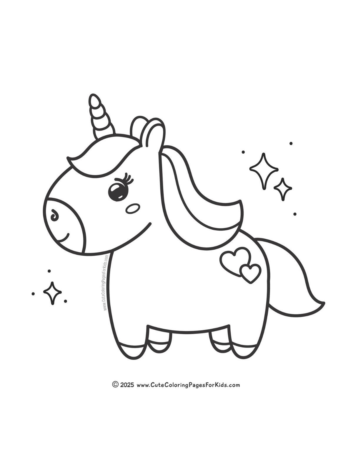 unicorn coloring pages printable