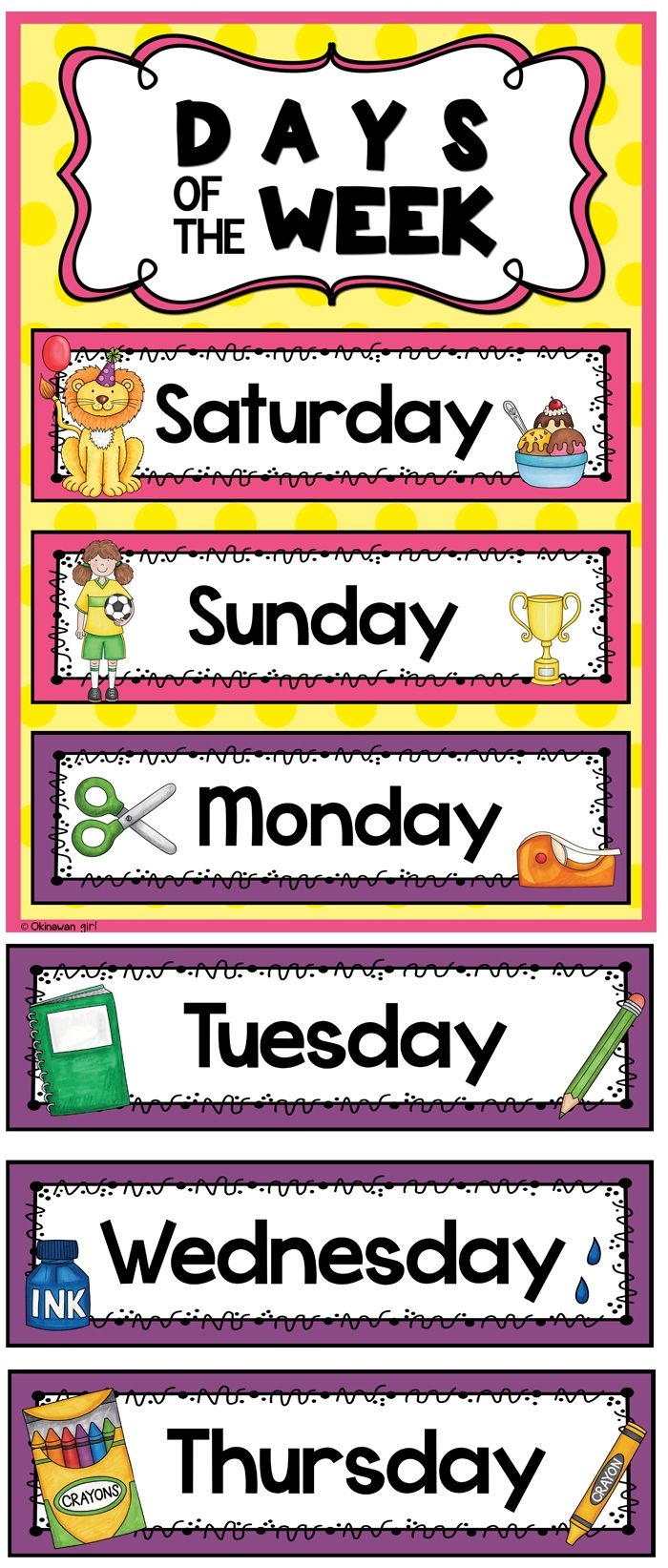 Days Of The Week