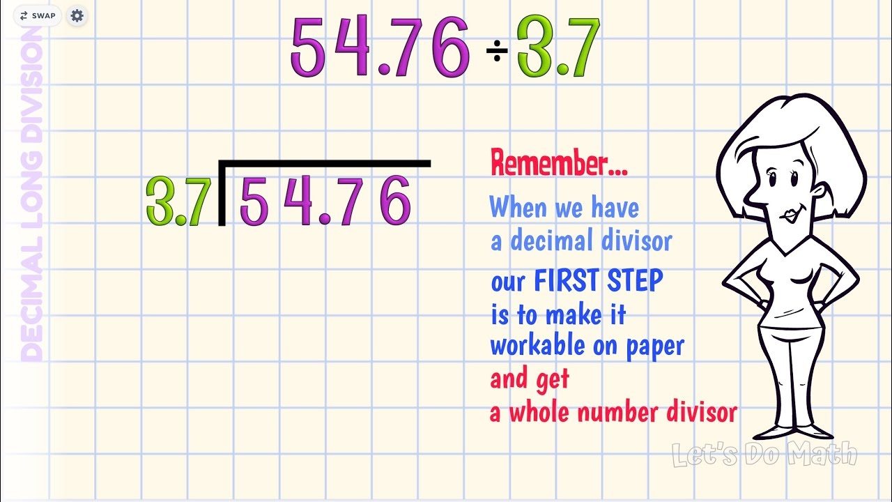 Decimal Long Division YouTube