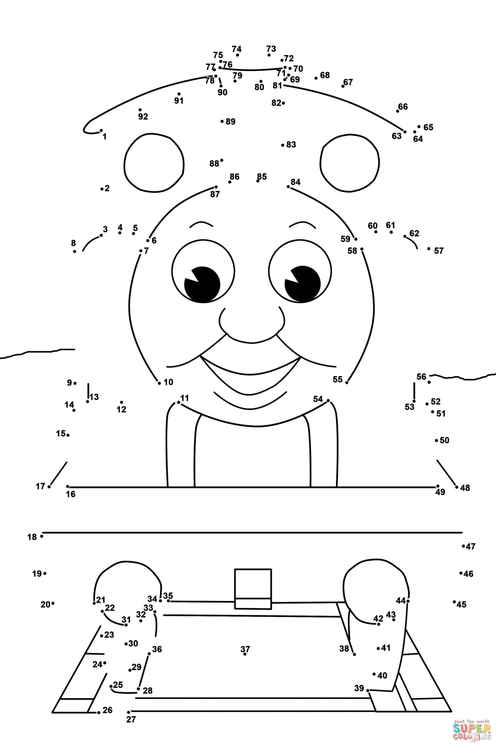 dot to dot coloring pages