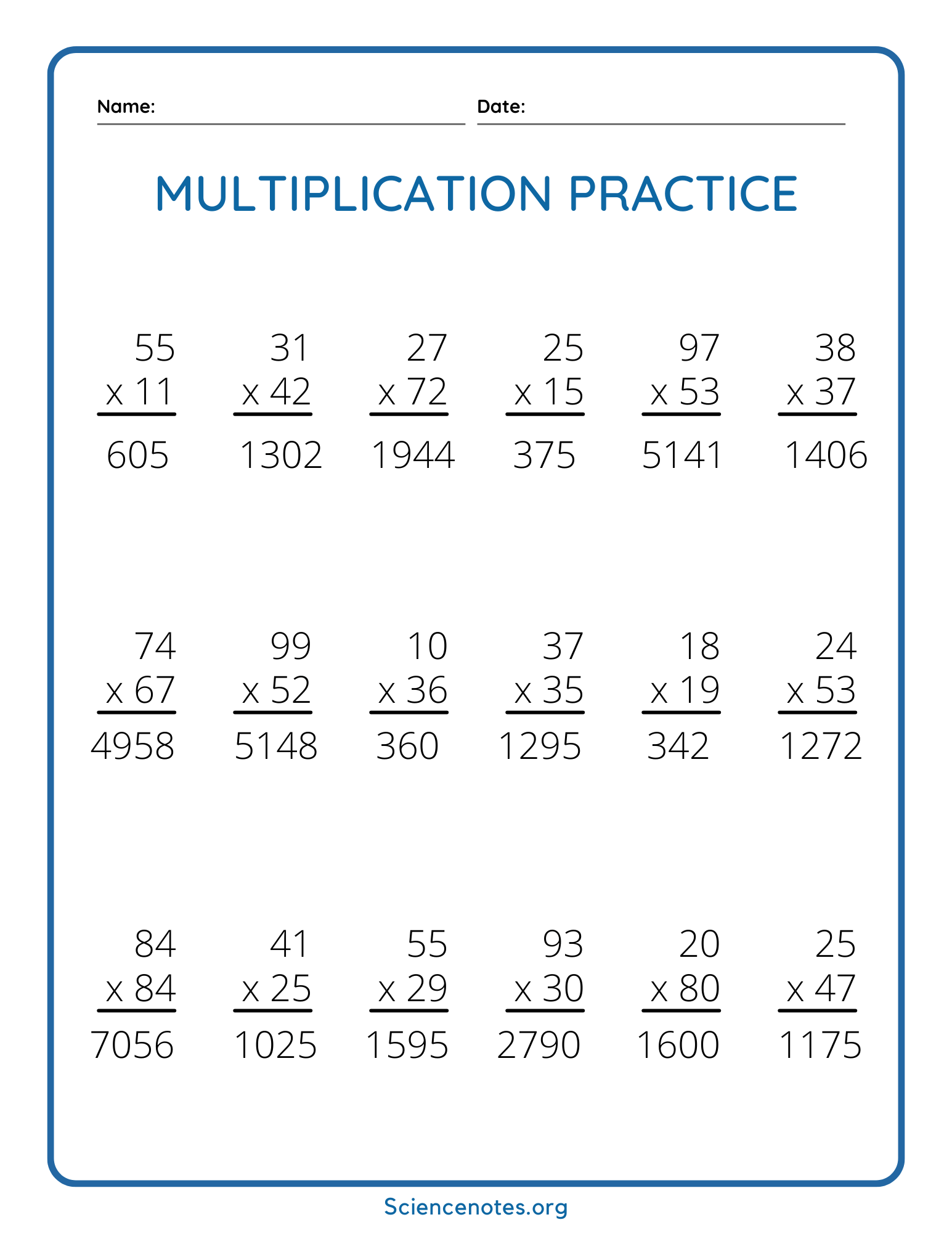 multiply 2 digit by 2 digit