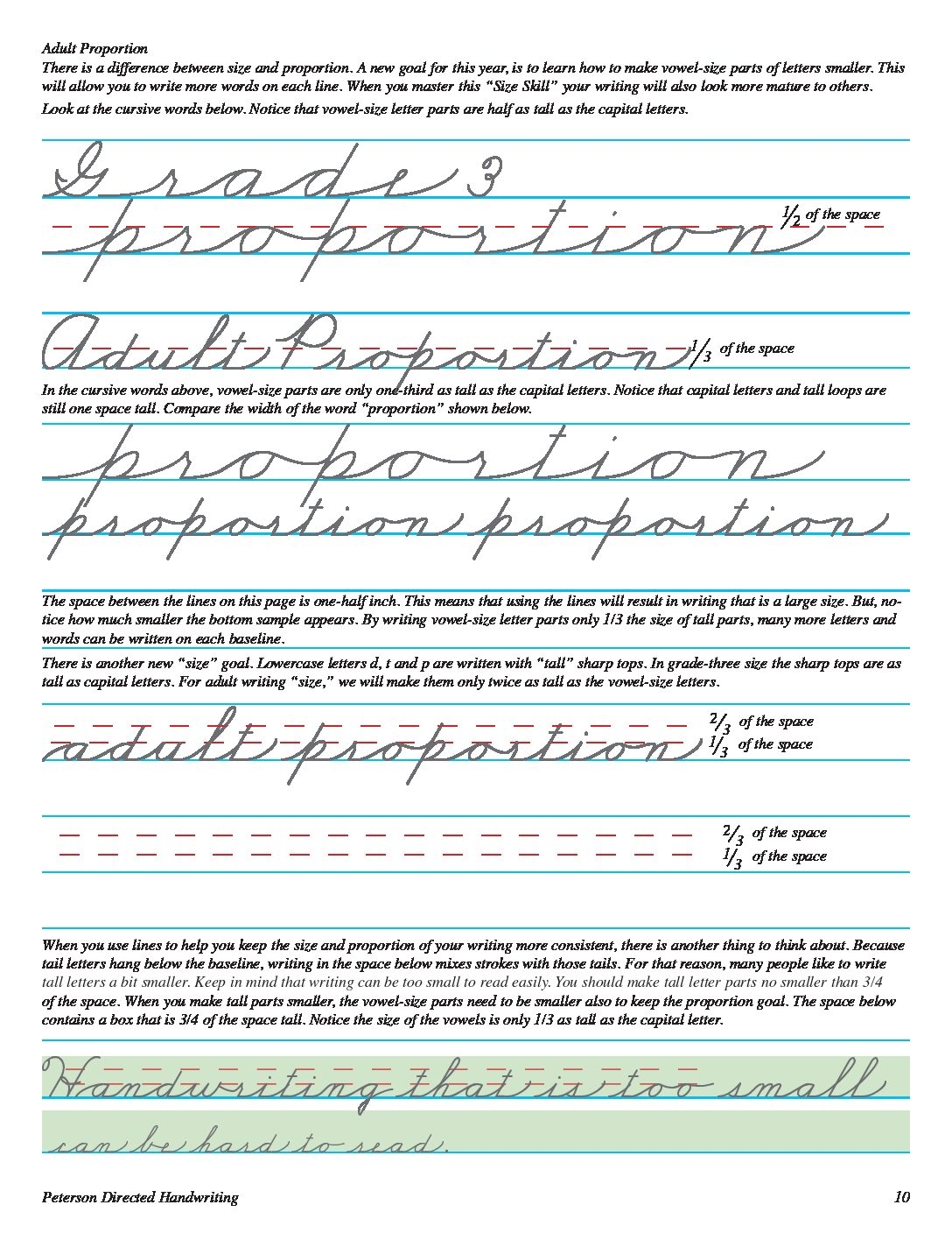 E Workbook Cursive Step 4 Individual License Peterson Handwriting