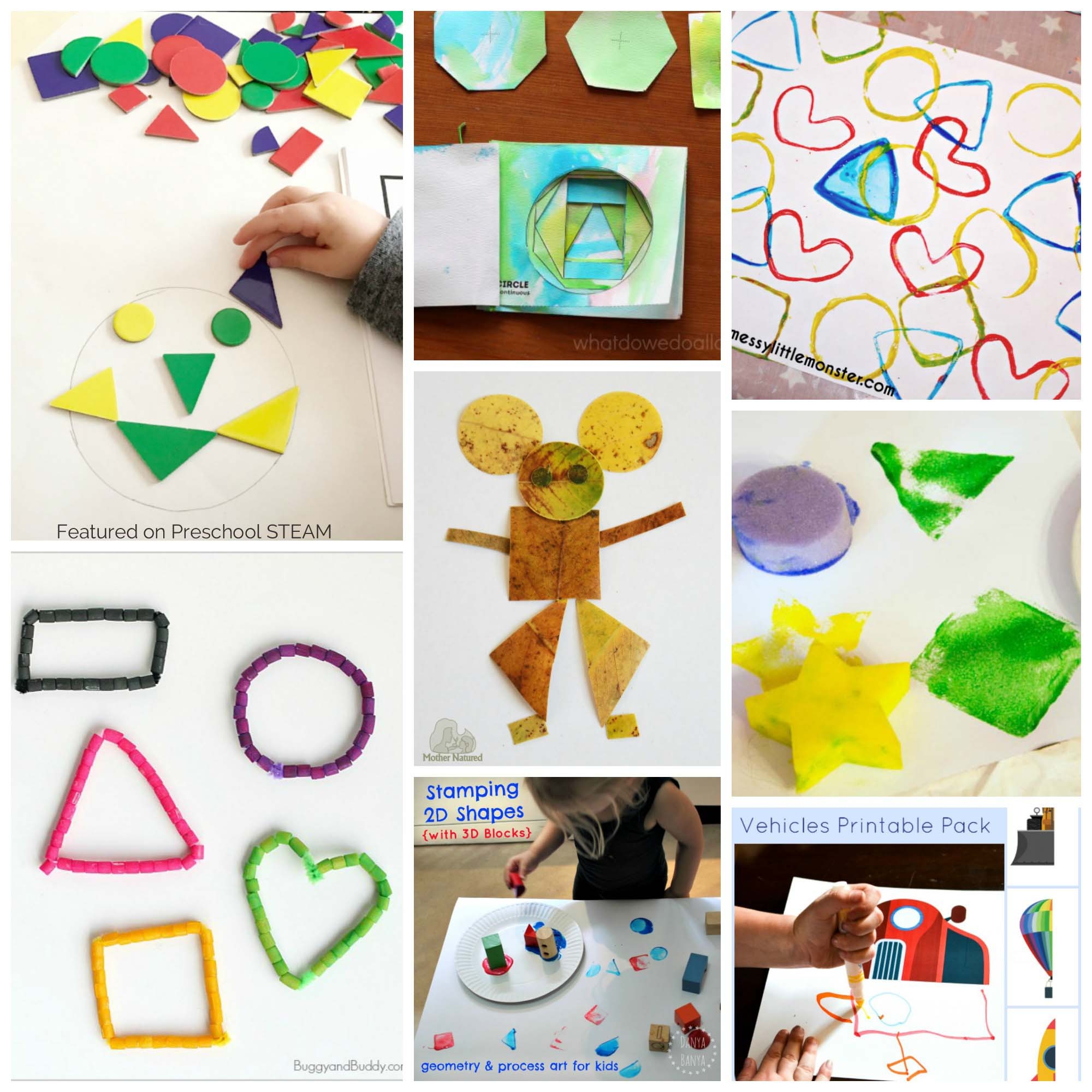 Easy And Fun Shape Activities For Preschoolers