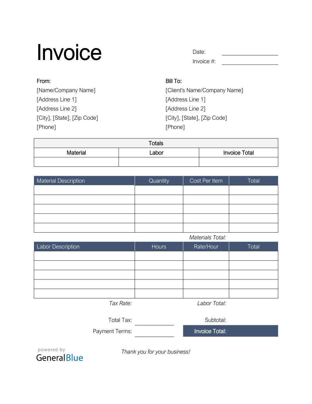 Easy to Use Free Printable Invoice Templates Monday Blog Easy to Use Free Printable Invoice Templates Monday Blog