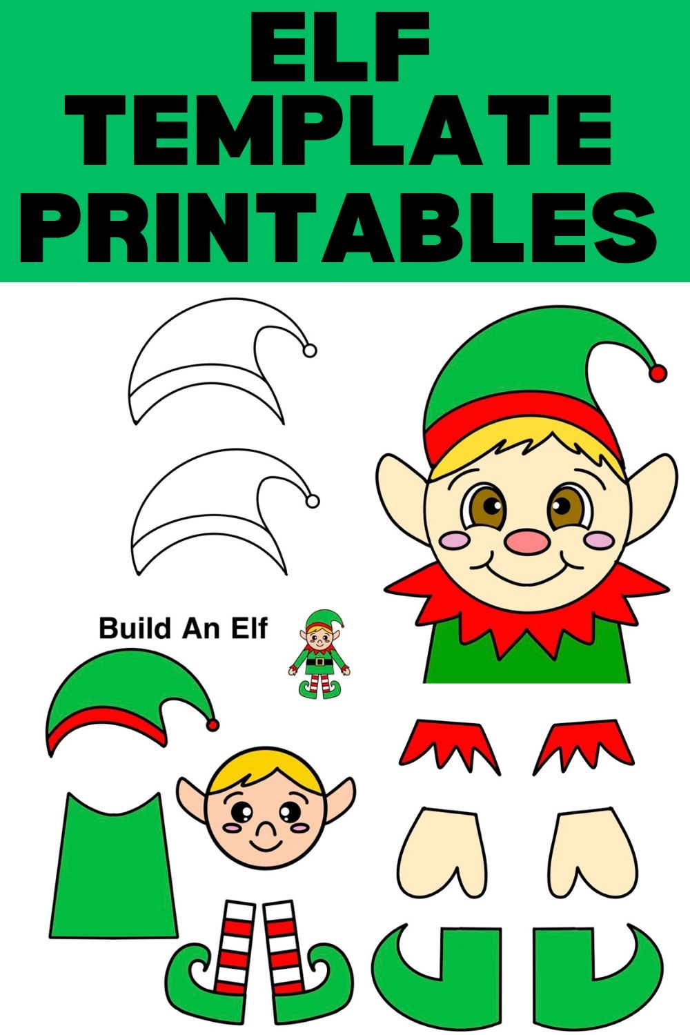 elf template printable pdf