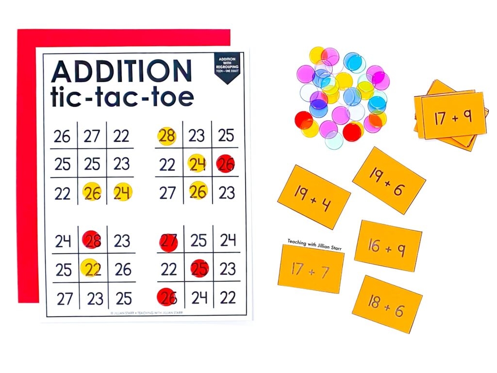 Favorite 2 Digit Addition With Regrouping Activities Teaching With Jillian Starr Favorite 2 Digit Addition With Regrouping Activities Teaching With Jillian Starr
