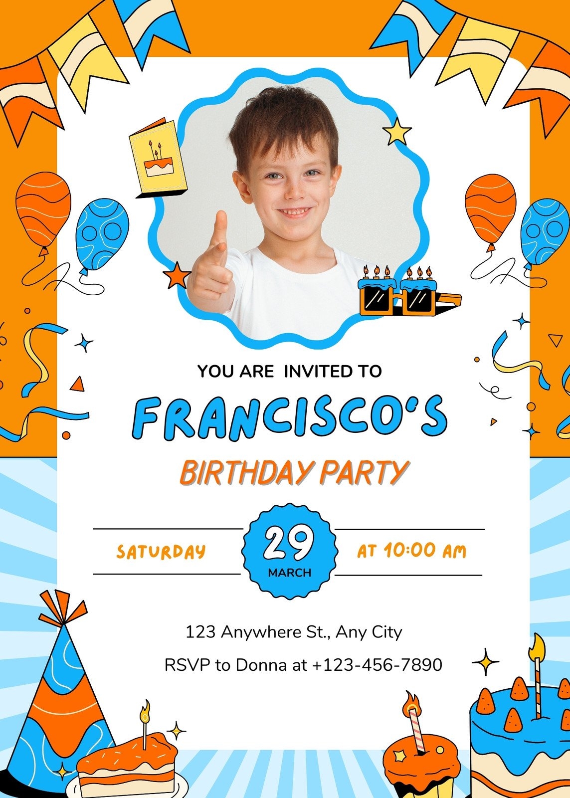 free printable birthday invitation templates