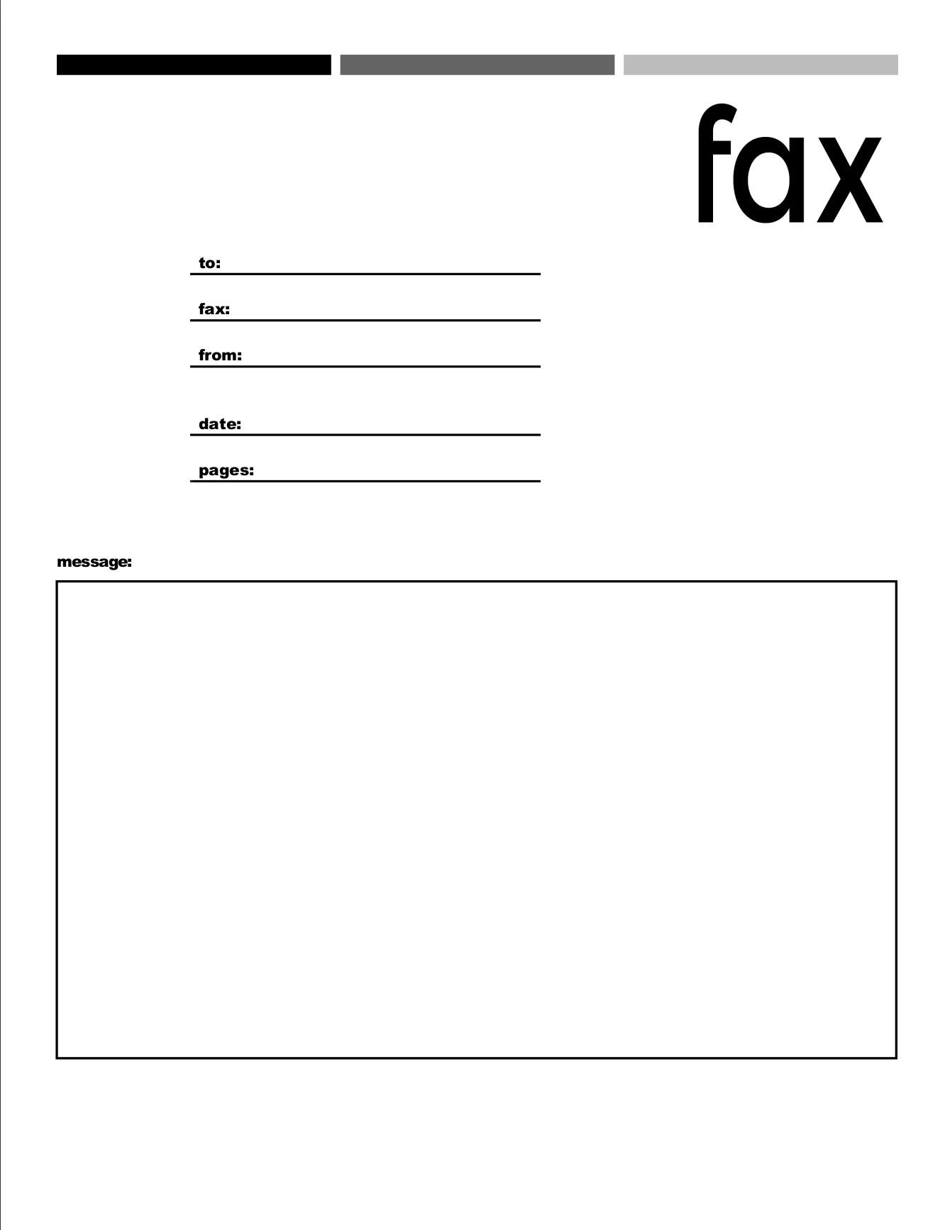 Free Fax Cover Sheets FaxBurner Worksheets Library