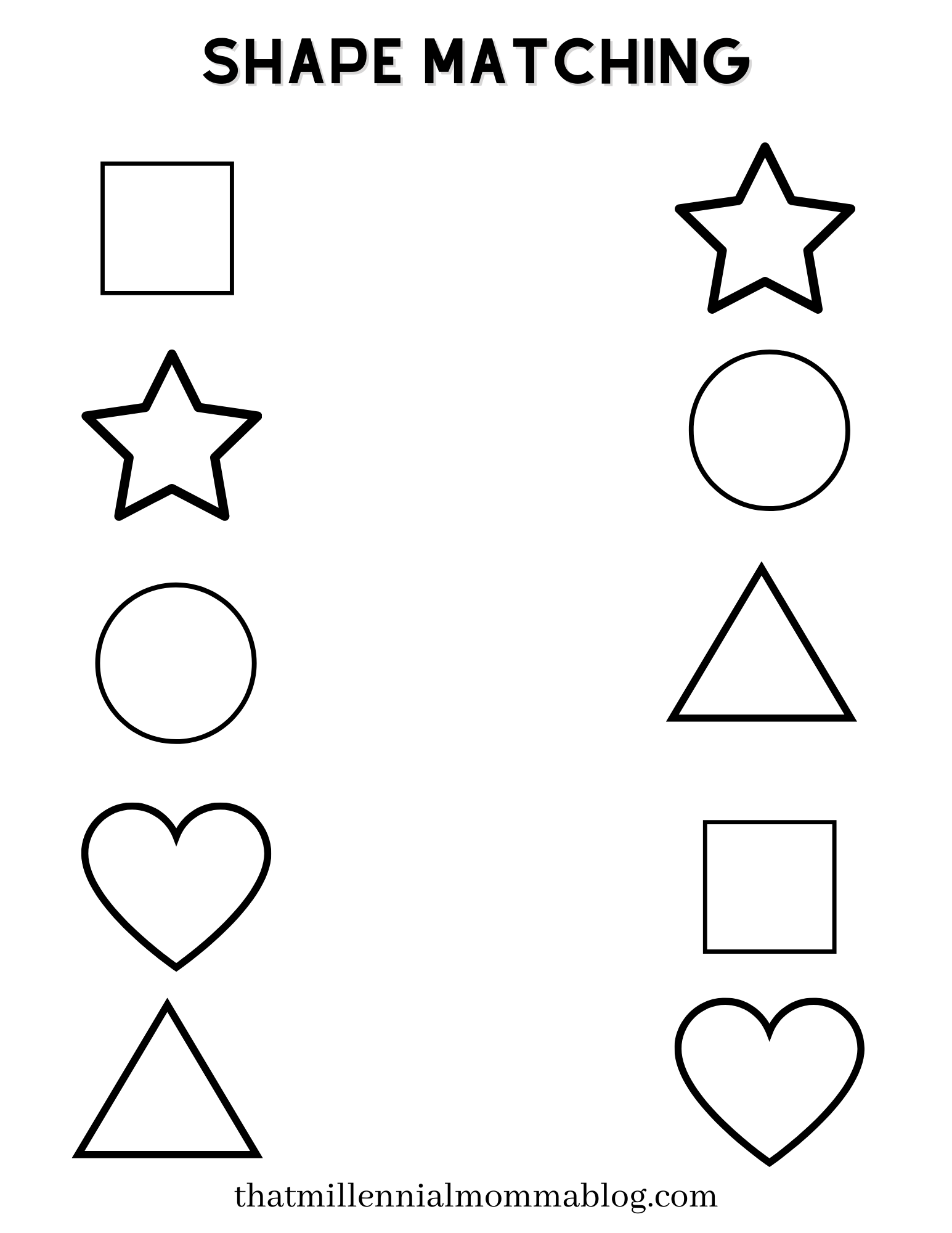 pre k free printables