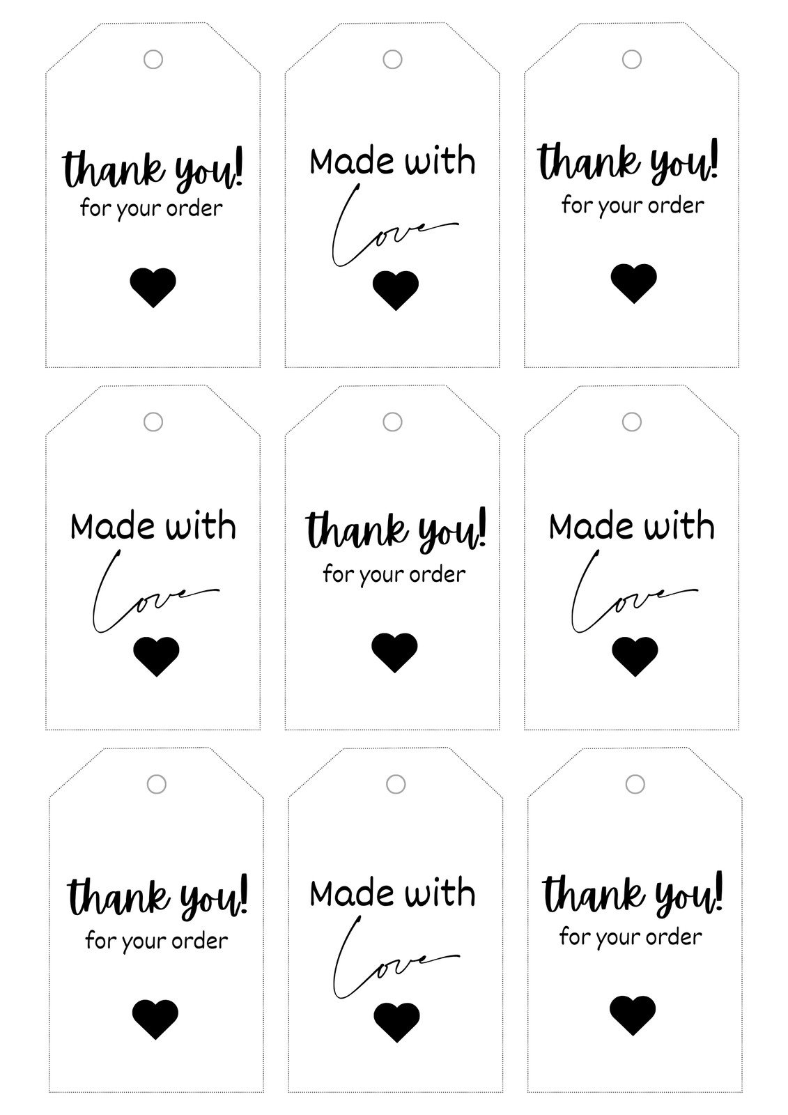 Free Printable And Customizable Selling Gift Tag