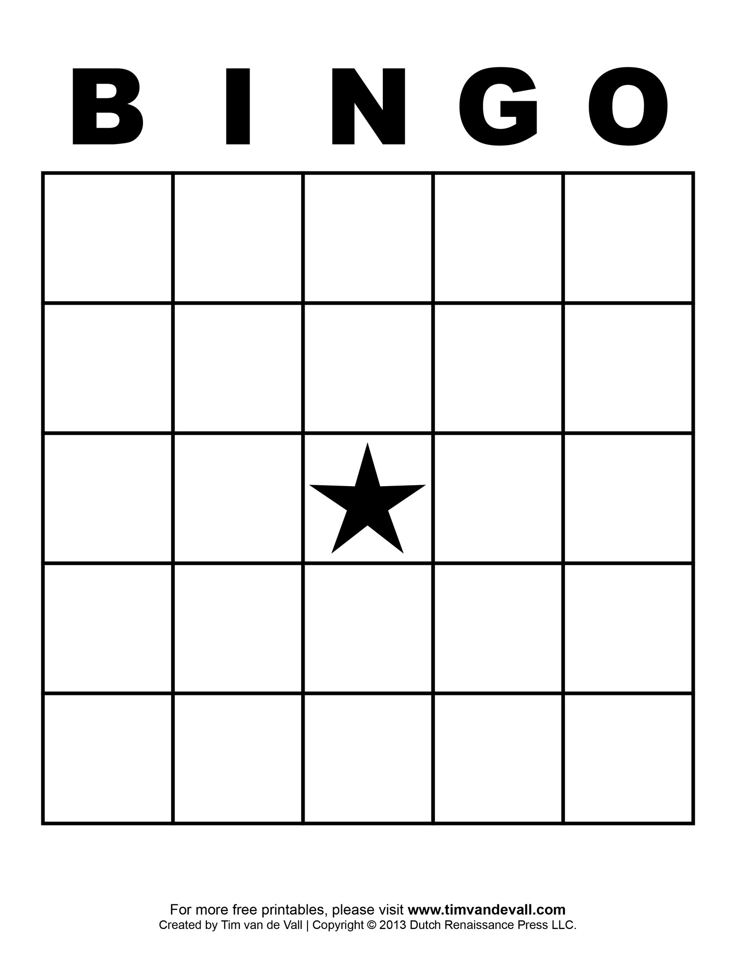 Free Printable Bingo Cards Blank Andreaforsdiquwhat1988 s Ownd