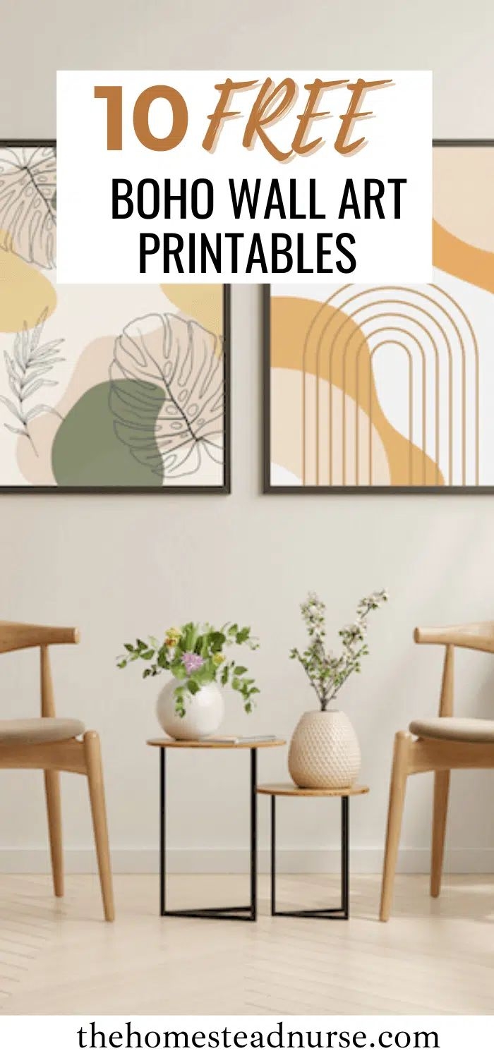 Free Printable Boho Art Posters To Download Print Use The Homestead Nurse