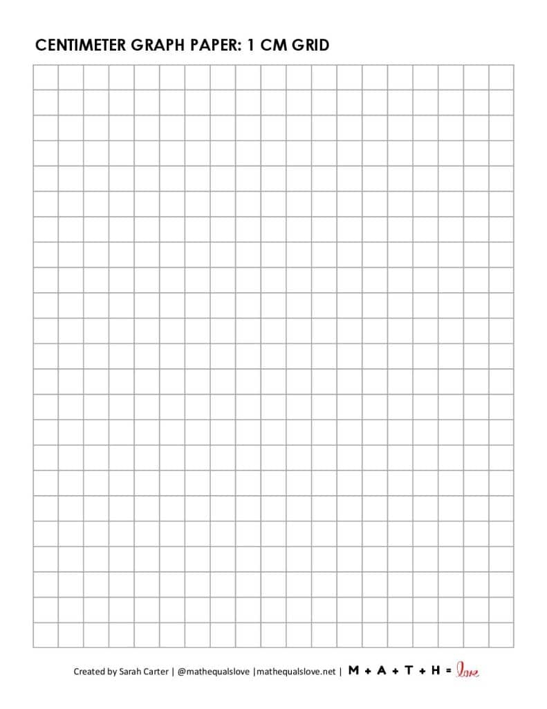 graph paper printable