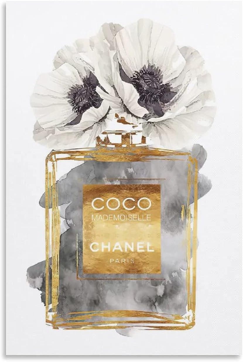Free Printable Coco Chanel Printable Images Framed Paper Print Black 30x30Coco Chanel Canvas Wall Art Print