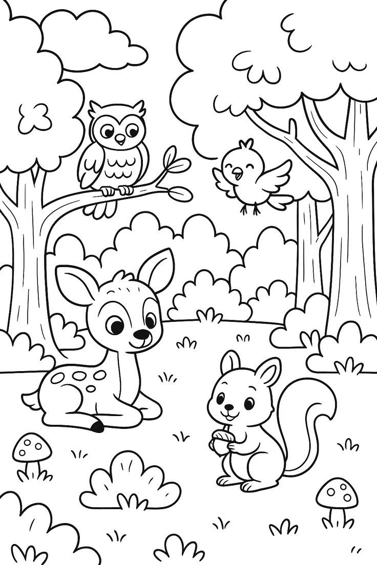FREE Printable Coloring Page For Kids
