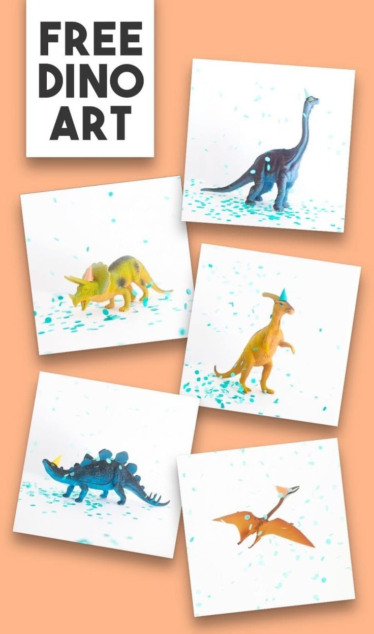 Free Printable Dinosaur Art