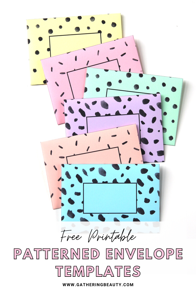 free printable templates for envelopes