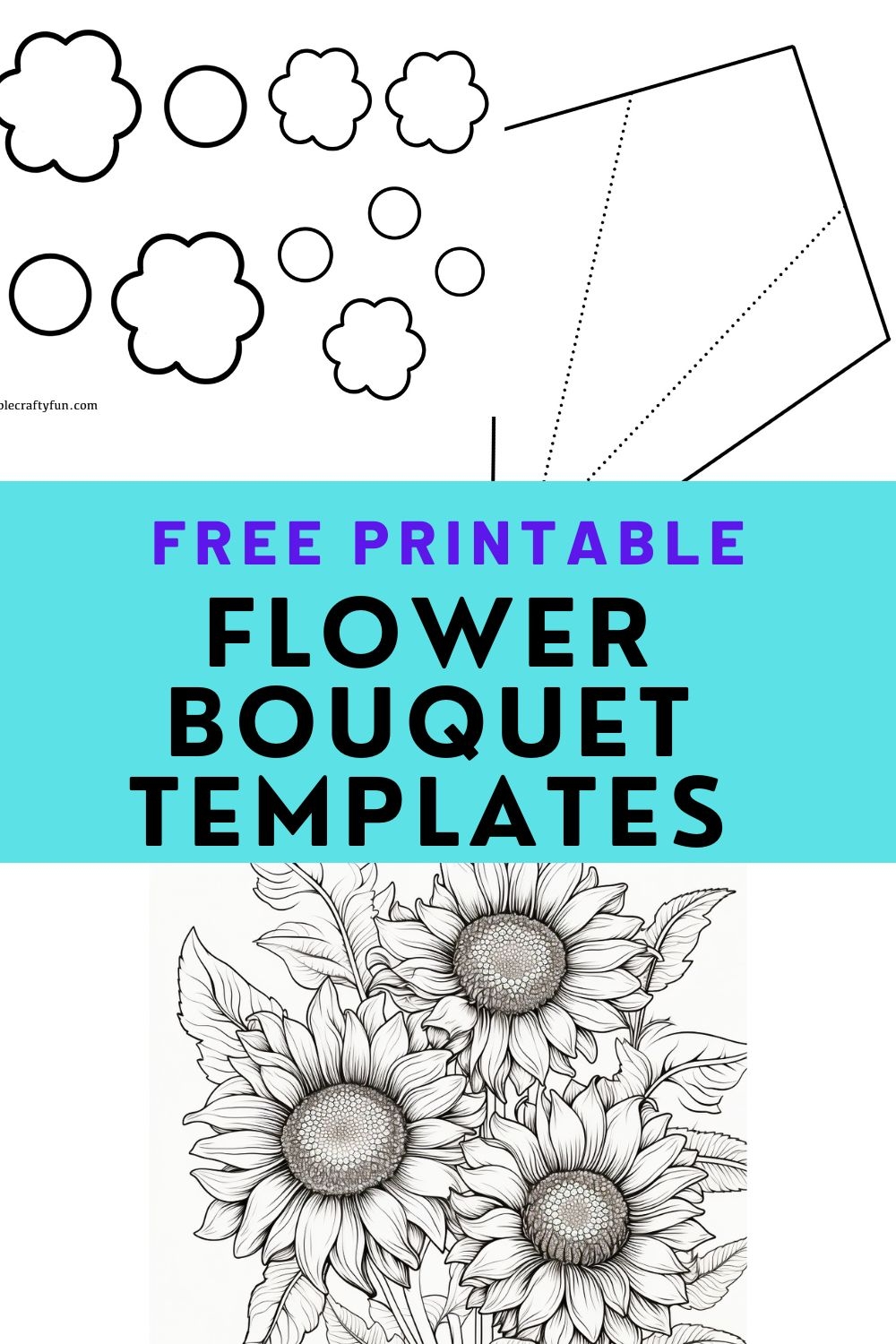 free printable flower template
