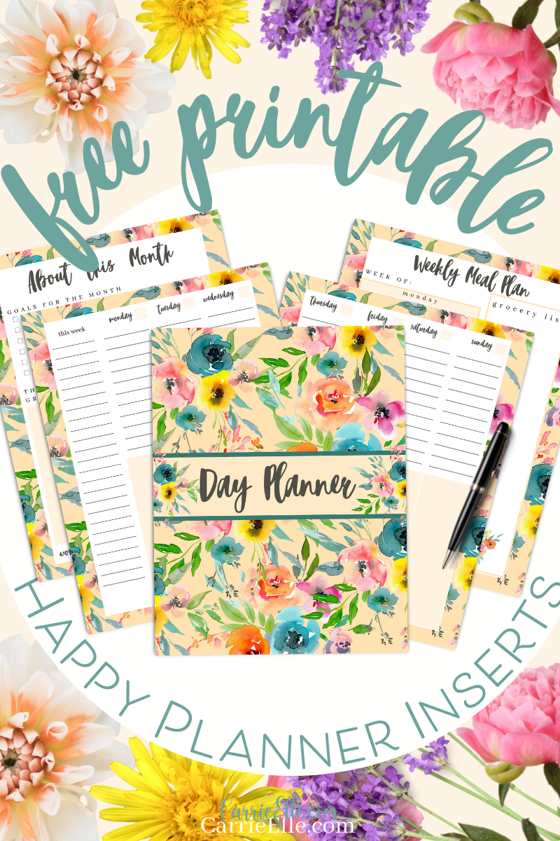 happy planner free printable